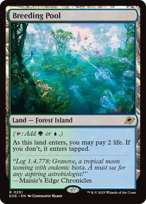 SJF Breeding Pool - Edge of Eternities (EOE) Edge of Eternities Foil *Espanol*