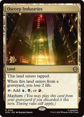 SJF Oscorp Industries - Prerelease Cards (PRE) Prerelease Cards Foil *Espanol*