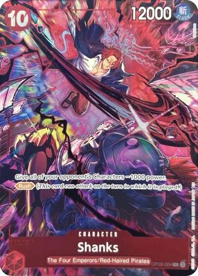 SJF Shanks (004) (English Version 2nd Anniversary Set) - One Piece Promotion Cards (OP-PR) One Piece Promotion Cards