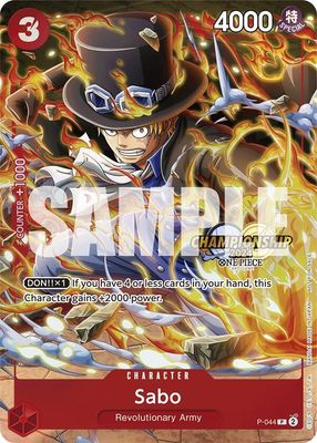 SJF Sabo (CS 2024 Event Pack) - One Piece Promotion Cards (OP-PR) One Piece Promotion Cards