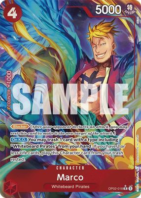 SJF Marco (Alternate Art) - Premium Booster -The Best- (PRB-01) Premium Booster -The Best-