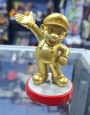 SJ1 Amiibo Mario Bros Dorado Nintendo
