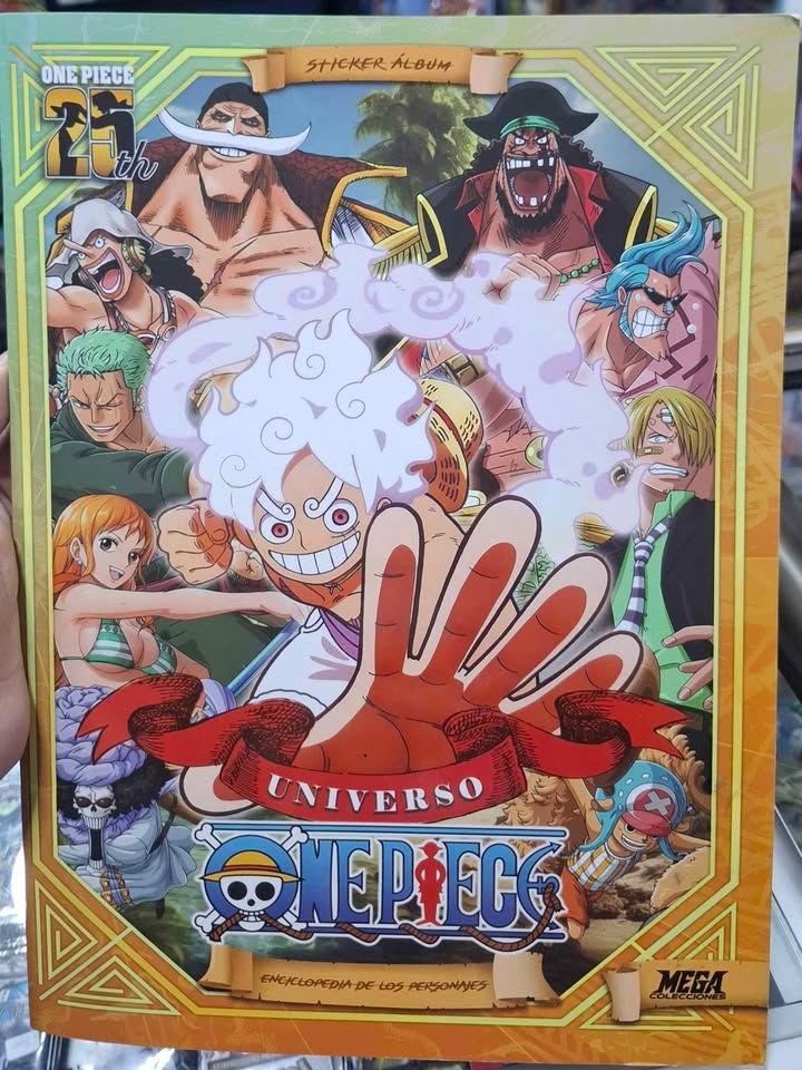 SJ1 Album One Piece Lleno 1000 Stickers