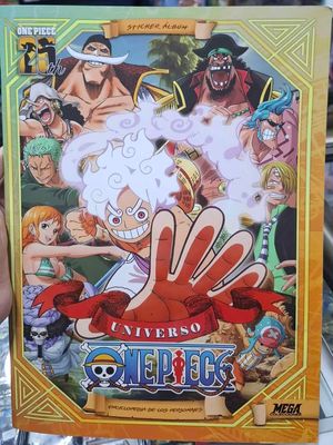 SJ1 Album One Piece Lleno 1000 Stickers