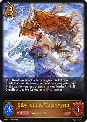 SJF Sibyl of the Waterwyrm - BP04: Cosmic Mythos (BP04) BP04: Cosmic Mythos Foil