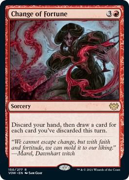 Change of Fortune - Innistrad: Crimson Vow (VOW) Innistrad: Crimson Vow
