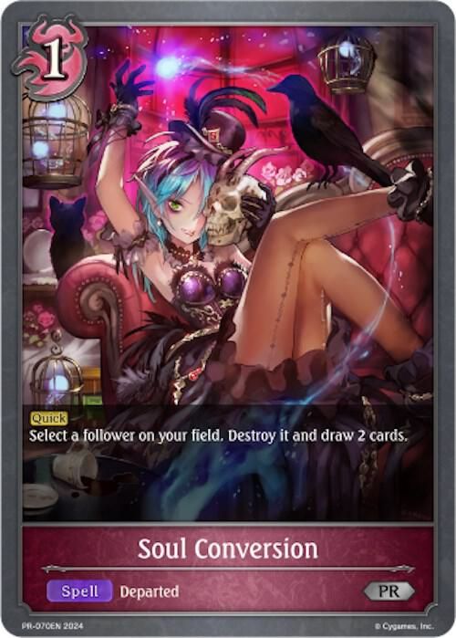 Soul Conversion (PR-070EN) - Shadowverse: Evolve Promo Cards (SVPR) Shadowverse: Evolve Promo Cards Foil