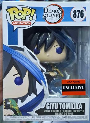 SJ3 Giyu Tomioka Figura Funko Pop Demon Slayer Figura