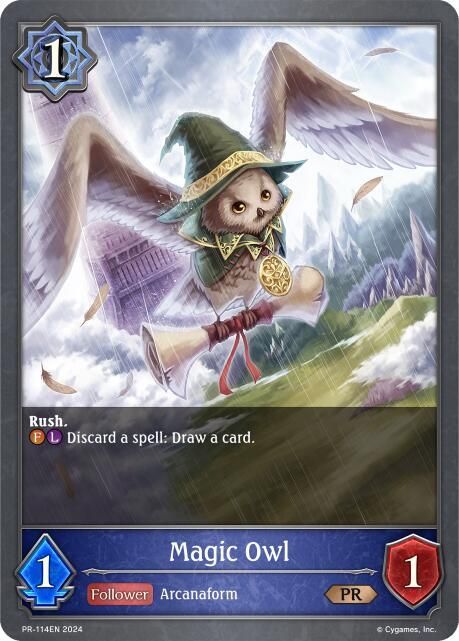 Magic Owl - Shadowverse: Evolve Promo Cards (SVPR) Shadowverse: Evolve Promo Cards Foil