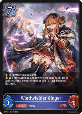 Worldwielder Ginger - GFB01: Guide to Glory (GFB01) GFB01: Guide to Glory Foil