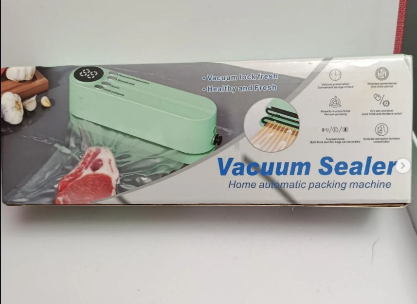 KM Selladora al Vacío, Color Verde.  195x65x57