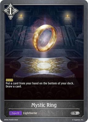Mystic Ring - P34EN (Foil) - BP04: Cosmic Mythos (BP04) BP04: Cosmic Mythos Foil