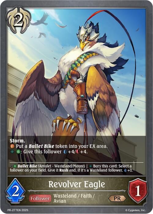 Revolver Eagle - Shadowverse: Evolve Promo Cards (SVPR) Shadowverse: Evolve Promo Cards Foil