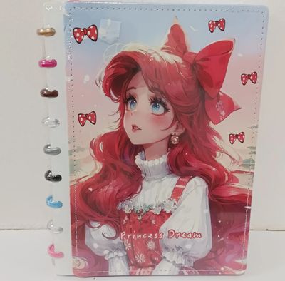 KM Cuaderno, Pricesa Ariel, Disney, (27x17 cms) 100 hojas