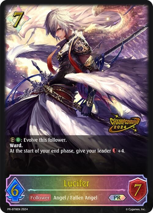 Lucifer - Shadowverse: Evolve Promo Cards (SVPR) Shadowverse: Evolve Promo Cards Foil