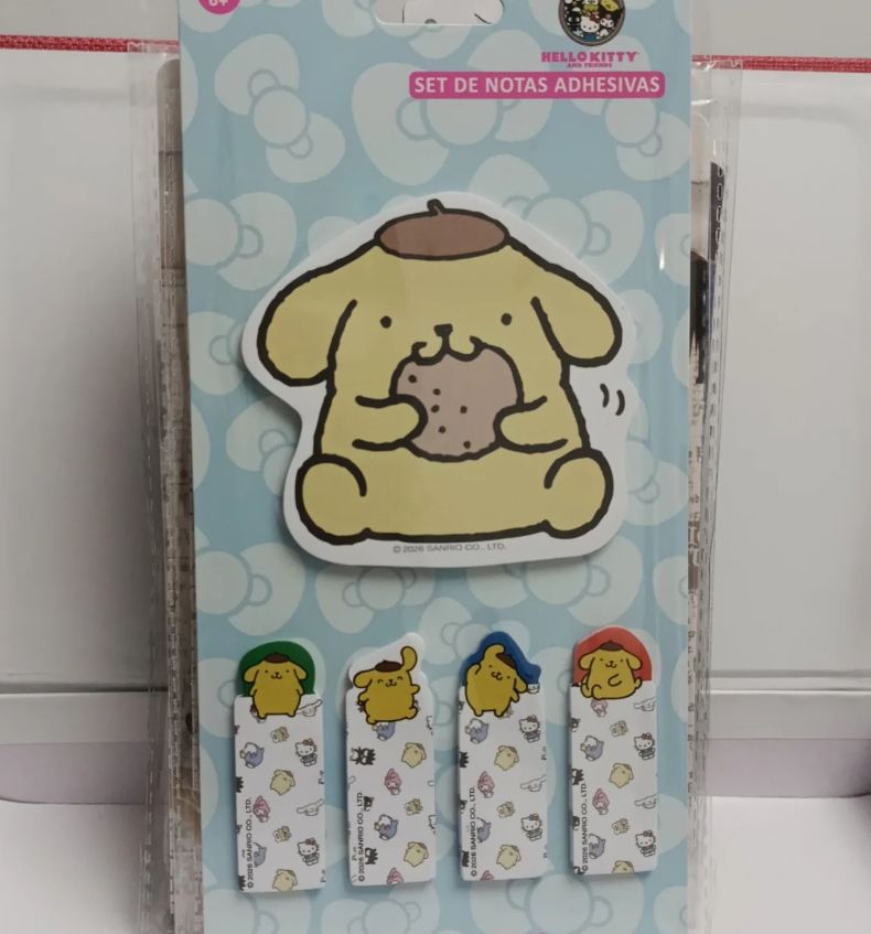 KM Set de Notas Adhesivas Pompompurin