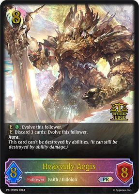 Heavenly Aegis - Shadowverse: Evolve Promo Cards (SVPR) Shadowverse: Evolve Promo Cards Foil