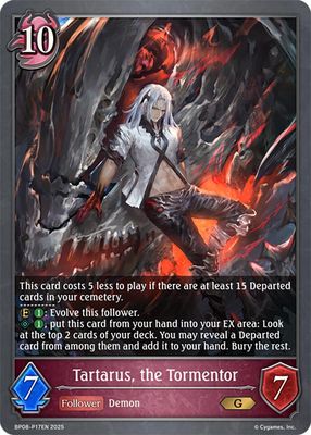 Tartarus, the Tormentor - P17EN (Foil) - BP08: Alterchaotica (BP08) BP08: Alterchaotica Foil