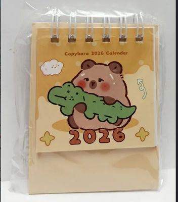 KM Mini Calendario 2026, 9 cms