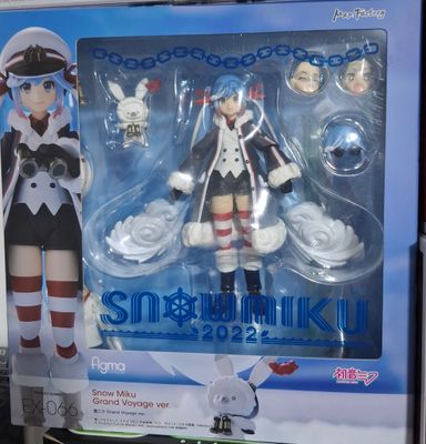 SH1 Snow Miku Figura Grand Voyage Ver Figma Vocaloid Figura