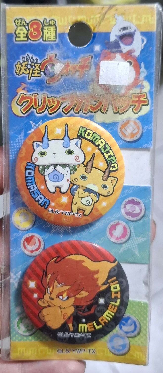 SH1 Yokai Watch Broches Originales