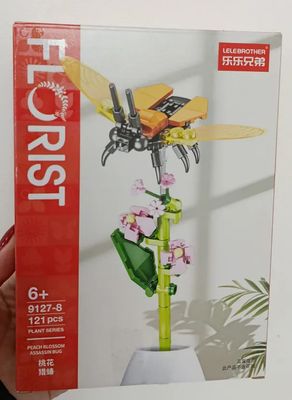 KM FLORIST- Peach Blossom, Bloques Armables