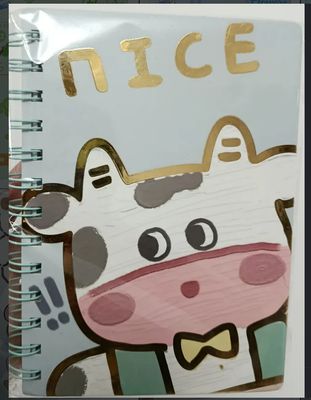 KM Cuaderno Vaca B6, 100 hojas , 18 cmm x 13 cms