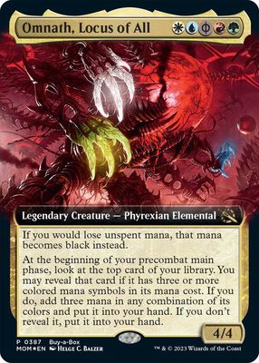 Omnath, Locus of All - Buy-A-Box Promos (BABP) Buy-A-Box Promos. FOIL, (espanol)