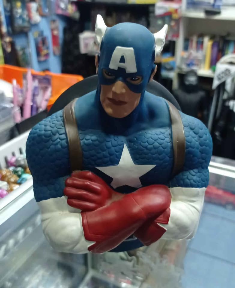 SJ1 Capitan America Alcancía Torso Marvel