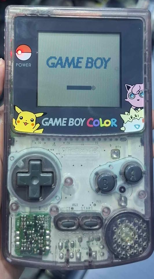 SJ1 Nintendo Game Boy Color Pokemon Version Clear Funcional