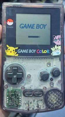 SJ1 Nintendo Game Boy Color Pokemon Version Clear Funcional