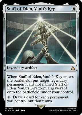 Staff of Eden, Vault's Key - Universes Beyond: Assassin's Creed (ACR) Universes Beyond: Assassin's Creed Foil
