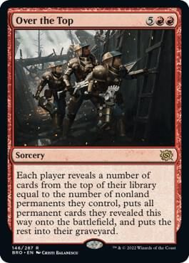 Over the Top - The Brothers' War (BRO) The Brothers' War