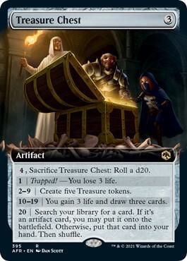 Treasure Chest (Extended Art) - Adventures in the Forgotten Realms (AFR) Adventures in the Forgotten Realms. Foil