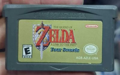 SJ1 The Legend of Zelda A Link to the Past Four Swords Nintendo Game Boy Advance Cartucho