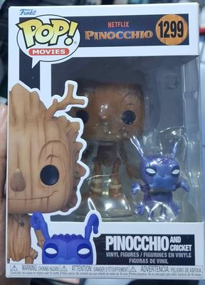 SJ1 Pinocchio and Cricket Figura Funko Pop