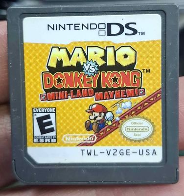 SJ1 Mario vs Donket Kong Mini Land Mayhem Nintendo DS Cartucho