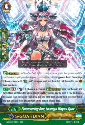Persevering One, Lozenge Magus Apex - G-FC04: Fighters Collection 2017 (G-FC04) G-FC04: Fighters Collection 2017  Foil