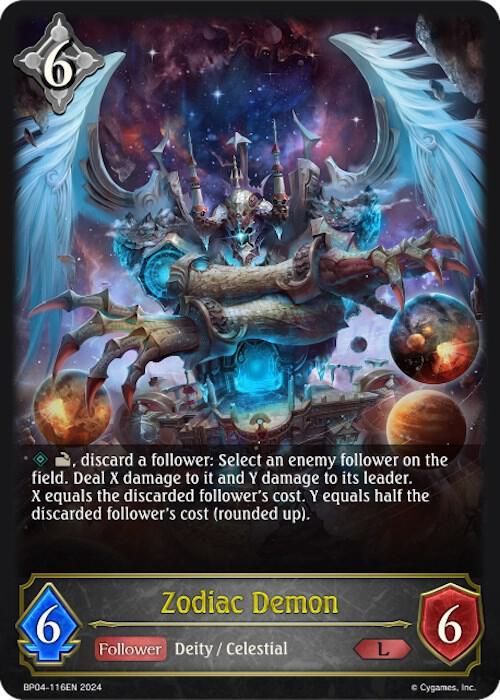 Zodiac Demon - BP04: Cosmic Mythos (BP04) BP04: Cosmic Mythos Foil