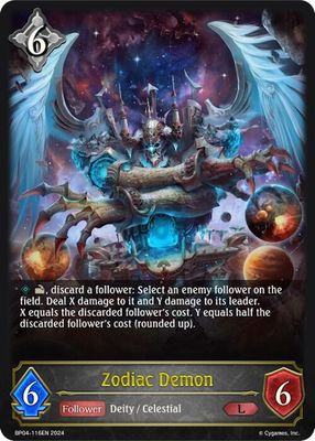 Zodiac Demon - BP04: Cosmic Mythos (BP04) BP04: Cosmic Mythos Foil