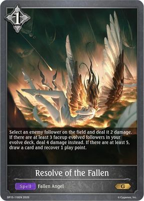Resolve of the Fallen - BP15: Trial of the Omens (BP15) BP15: Trial of the Omens Foil