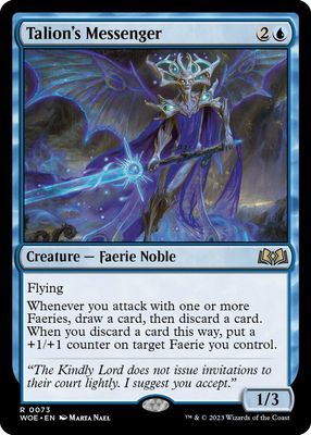 Talion's Messenger - Wilds of Eldraine (WOE) Wilds of Eldraine