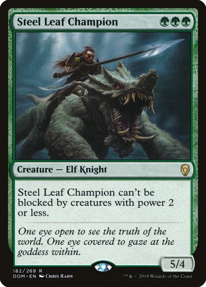 Steel Leaf Champion - Dominaria (DOM) Dominaria