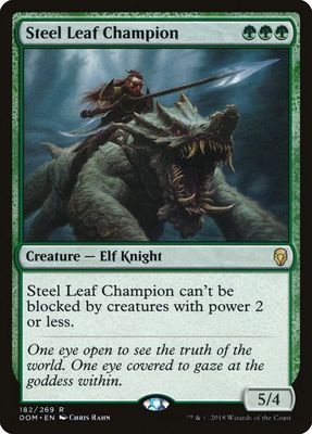 Steel Leaf Champion - Dominaria (DOM) Dominaria
