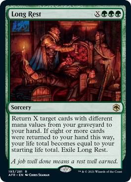 Long Rest - Adventures in the Forgotten Realms (AFR) Adventures in the Forgotten Realms