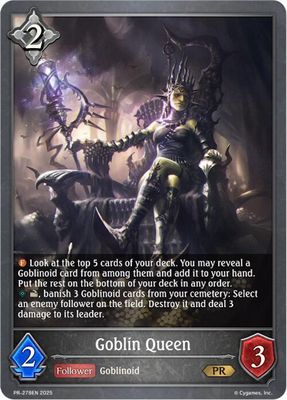Goblin Queen - Shadowverse: Evolve Promo Cards (SVPR) Shadowverse: Evolve Promo Cards Foil