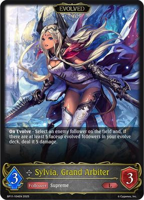 Sylvia, Grand Arbiter (Evolved) - BP11: Bullet of Fate (BP11) BP11: Bullet of Fate Foil