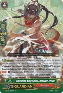 Lightning King Spirit Emperor, Vritra - G-FC03: Fighter's Collection 2016 (G-FC03) G-FC03: Fighter's Collection 2016 Foil