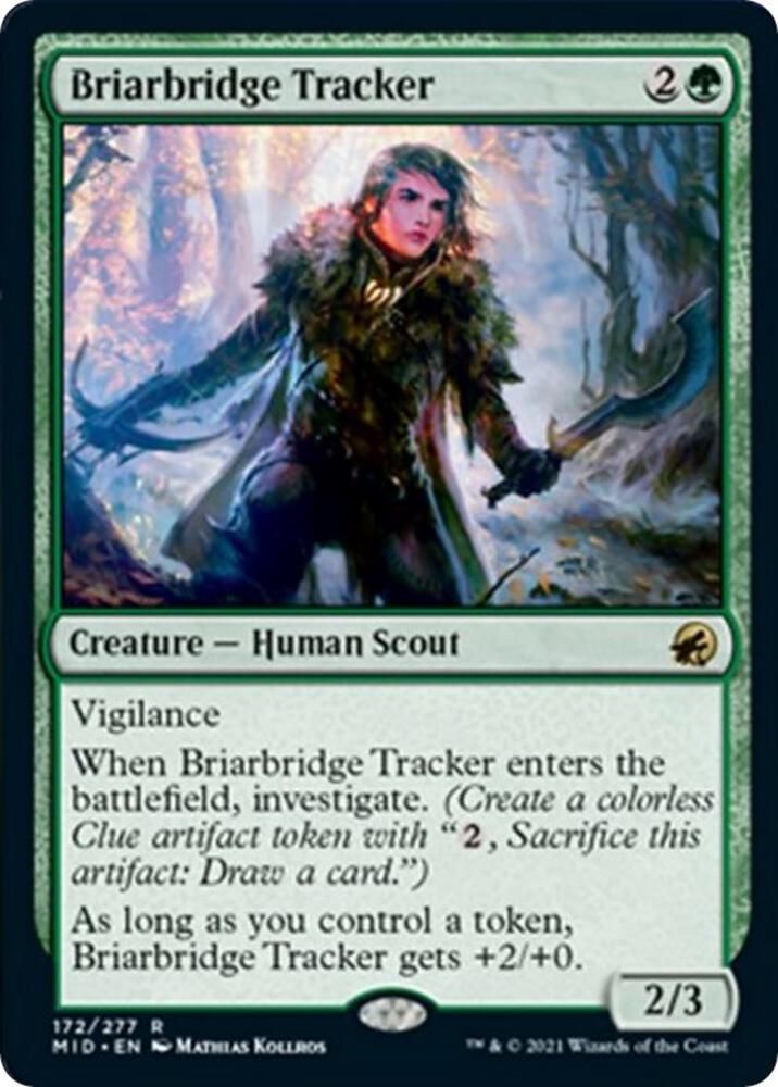 Briarbridge Tracker - Innistrad: Midnight Hunt (MID) Innistrad: Midnight Hunt