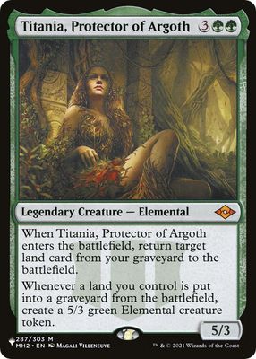 Titania, Protector of Argoth - The List Reprints (LIST) The List Reprints